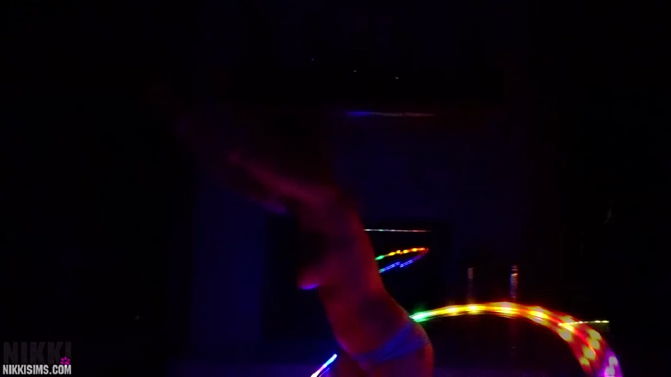 NikkiSims Hula Hoop XXX